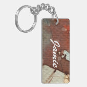 背景の水彩画5 キーホルダー (正面左)