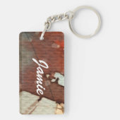 背景の水彩画5 キーホルダー (裏面)