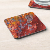 背景の水彩画7 コースター (左側)