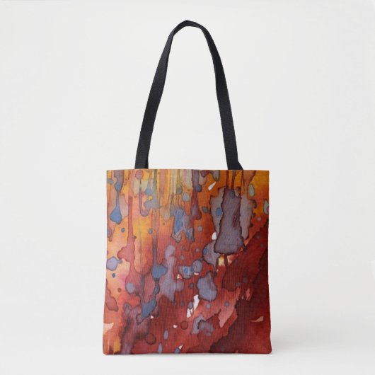 背景の水彩画7 トートバッグ (正面)