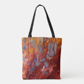 背景の水彩画7 トートバッグ (裏面)