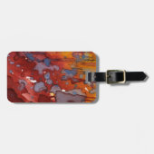 背景の水彩画7 ラゲッジタグ (正面横)