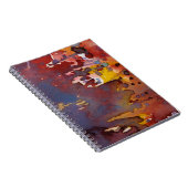 背景の水彩画8 ノートブック (右側)