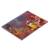 背景の水彩画8 ノートブック (左側)