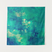 背景の水彩画 タペストリー (正面(横))