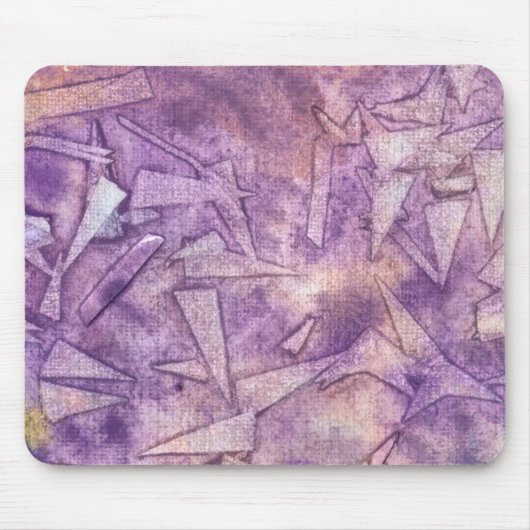 背景の水彩画 マウスパッド (正面)