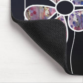 背景の水彩画 マウスパッド (コーナー)