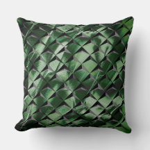 背景の濃い緑のイメージと3Dマスをミックス