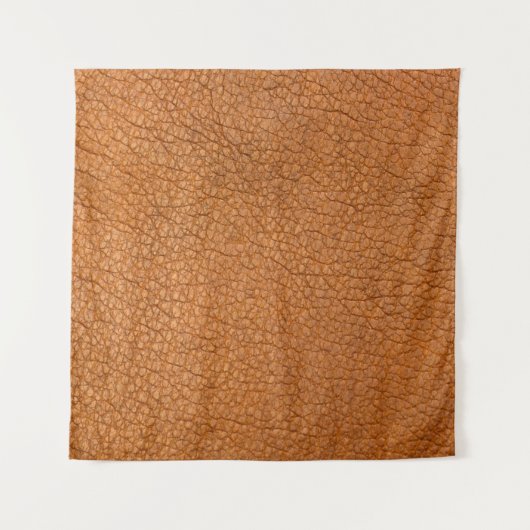 背景の皮の茶色のクローズアップ タペストリー (正面)