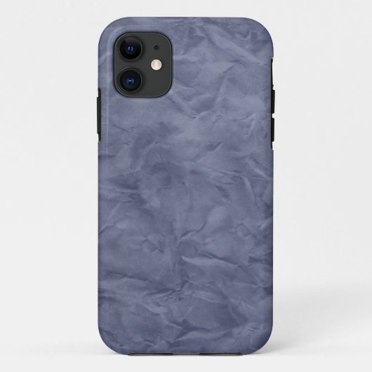 背景の紙の質感 - 汚れた青 Case-Mate iPhoneケース (裏面)