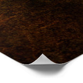 背景の茶色のグランジヴィンテージ ポスター (角)