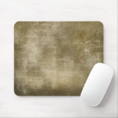 背景の茶色ベージュ マウスパッド (マウス)