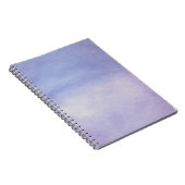背景の質の水彩画の紙2 ノートブック (右側)