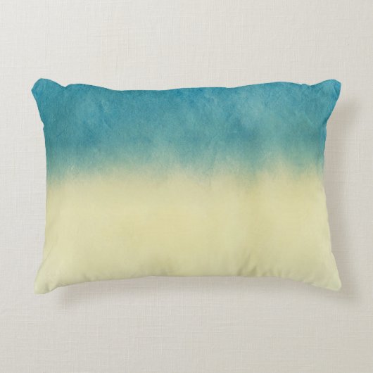 背景の質の水彩画の紙 アクセントクッション (正面)