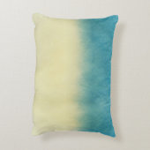 背景の質の水彩画の紙 アクセントクッション (裏面(縦))