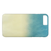 背景の質の水彩画の紙 Case-Mate iPhoneケース (裏面(横))