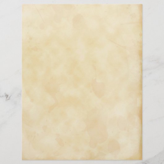 背景の黄色の古い紙 チラシ (正面)