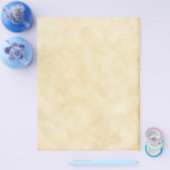 背景の黄色の古い紙 チラシ (シングル)