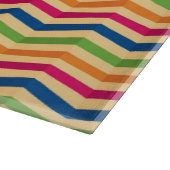 背景はとのレトロで縞で飾ります カッティングボード (角)