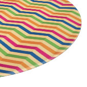 背景はとのレトロで縞で飾ります カッティングボード (角)