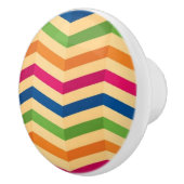 背景はとのレトロで縞で飾ります セラミックノブ (右)