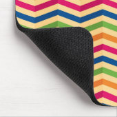 背景はとのレトロで縞で飾ります マウスパッド (コーナー)