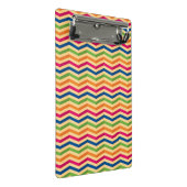 背景はとのレトロで縞で飾ります ミニクリップボード (アングル)