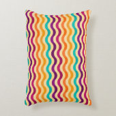 背景はとのレトロの2で縞で飾ります アクセントクッション (正面(垂直))
