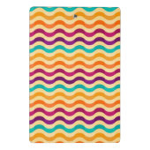 背景はとのレトロの2で縞で飾ります ミニクリップボード (裏面)