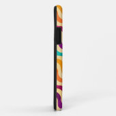 背景はとのレトロの2で縞で飾ります Case-Mate iPhoneケース (裏面/右)