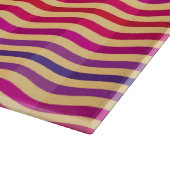 背景はとのレトロの3で縞で飾ります カッティングボード (角)