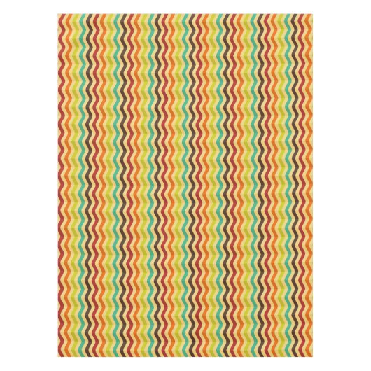 背景はとのレトロの4で縞で飾ります テーブルクロス (正面)