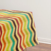 背景はとのレトロの4で縞で飾ります テーブルクロス (インサイチュ)