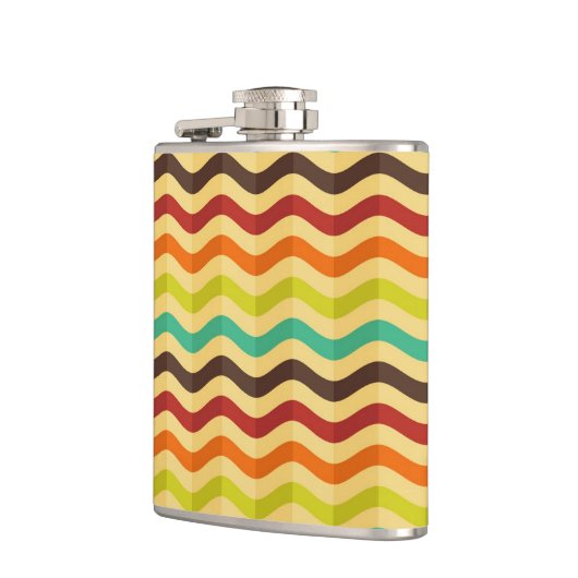 背景はとのレトロの4で縞で飾ります フラスク (左)