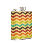 背景はとのレトロの4で縞で飾ります フラスク (右)