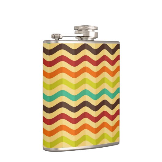 背景はとのレトロの4で縞で飾ります フラスク (右)