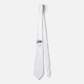 背景をカスタマイズした可愛い絵文字 ネクタイ (正面)