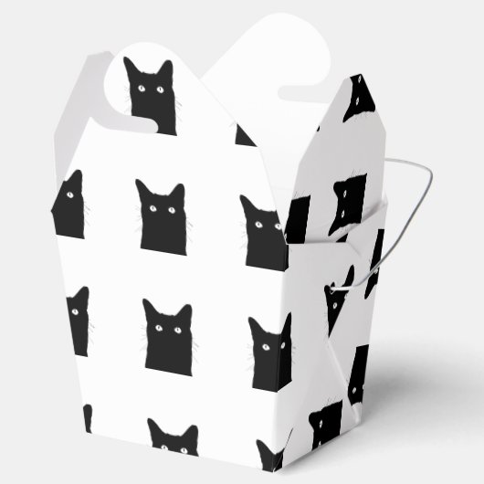 背景をクリック選ぶ猫が見える フェイバーボックス (オープン)