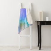 背景アート抽象芸術の水色 シェルパブランケット (インサイチュ)