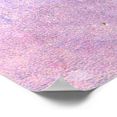 背景アート抽象芸術の水色 ポスター (角)