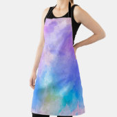 背景アート抽象芸術水彩 エプロン (インサイチュ)