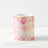 背景アート抽象芸術水彩 コーヒーマグカップ (中央)