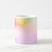 背景アート抽象芸術水彩 コーヒーマグカップ (中央)