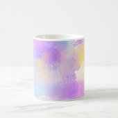 背景アート抽象芸術水彩 コーヒーマグカップ (中央)