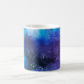 背景アート抽象芸術水彩 コーヒーマグカップ (中央)