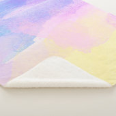 背景アート抽象芸術水彩 シェルパブランケット (3/4)