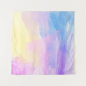 背景アート抽象芸術水彩 タペストリー (正面(横))