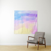 背景アート抽象芸術水彩 タペストリー (インサイチュ)