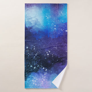 背景アート抽象芸術水彩 バスタオル