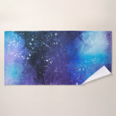 背景アート抽象芸術水彩 バスタオル (バスタオル)